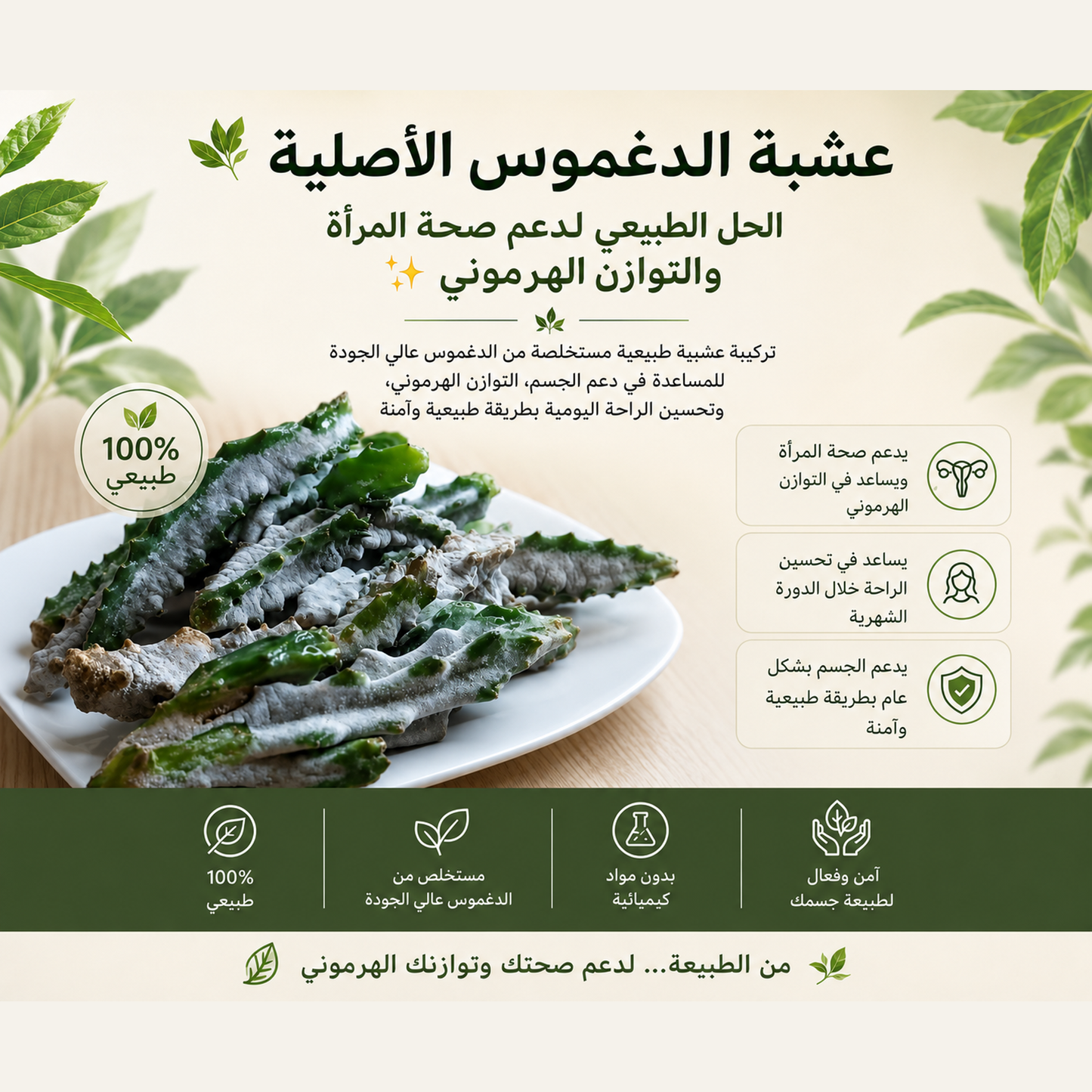 🌿 عشبة الدغموس الأصلية